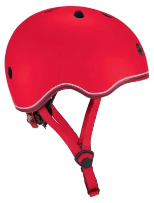 Productafbeelding van Globber - Fietshelm met logo voor kinderen, model PP7724 (45 cm - 51 cm), rood