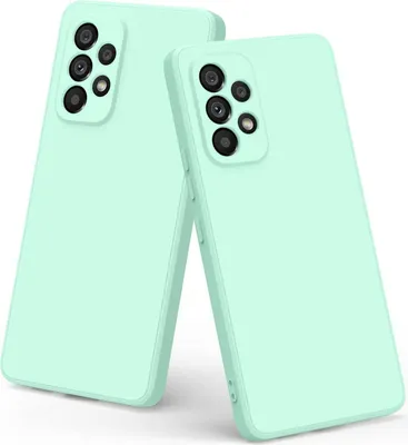 Obrázek produktu pro Sada 2 Obalů Pro Samsung Galaxy A53 5G Mint Silikon Sm-A5360