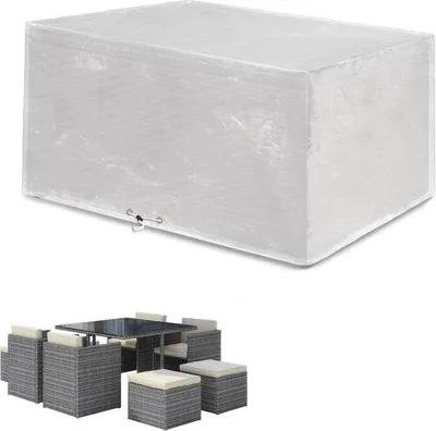 Productafbeelding van Waterdichte Beschermhoes voor Tuinmeubelen - Anti-UV en Winterbestendig - 125 x 125 x 71 cm