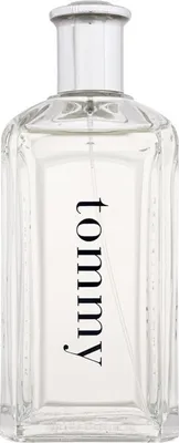 A clear, well-lit product shot of a bottle of Tommy Hilfiger Tommy Man Eau de Toilette.