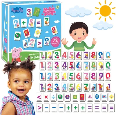 Obrázok produktu pre Sada magnetov Peppa Pig - Matematická hra ME5031-11