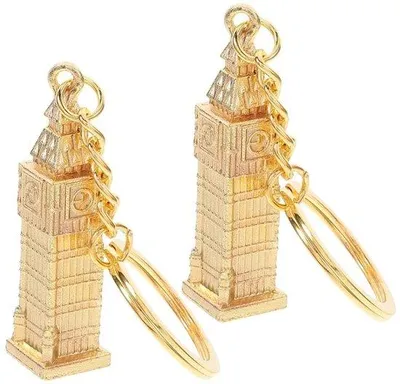 Image de Deux grands porte-clés en or