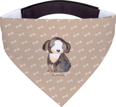Produktbild von Mr. & Mrs. Panda Halstuch Hund Entspannen - Hundeglück - Geschenk, Sprüche, Hundehalstuch, Für Hunde, Süß, Entspannt, Niedlich, Liebe, Tuch