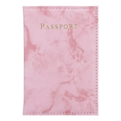 Immagine prodotto di Cadorabo: porta passaporto e porta carte di credito in Pelle finta rosa, set da 2 pezzi