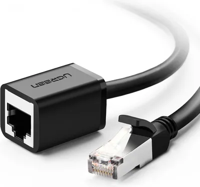 Obrázok produktu pre Predlžovací kábel UGREEN Cat 6 FTP Ethernet RJ45 PatchCords s tienením 1m (čierny)