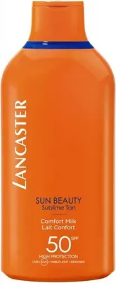 Zdjęcie produktu dla Lancaster Sun Beauty, Mleczko z filtrem przeciwsłonecznym, Ciało, Butelka, Nawilżający, Ochrona, Skóra normalna, 400 ml