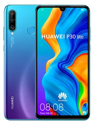 Imagen del producto de Smartphone Huawei P30 Lite, pantalla de 15,6 cm (6,15 pulgadas), Dual SIM, 4 GB de RAM, 128 GB de almacenamiento, color: azul pavón