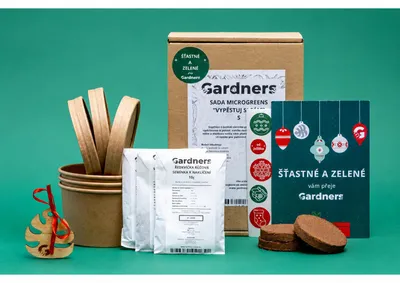 Obrázok produktu pre Vianočná darčeková sada - Microgreens Gardners "Vypestujte si vlastné", S, Obrázok generovaný UI