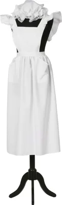 Produktbild von Weiße Haushaltsschürze für Damen