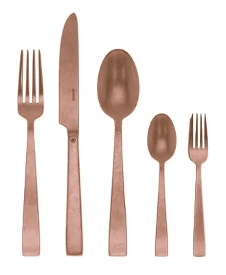 Obrázek produktu pro Flat Vintage Sambonet Besteck 30tlg. Vh. Edelstahl/PVD Kupfer 62412CN1