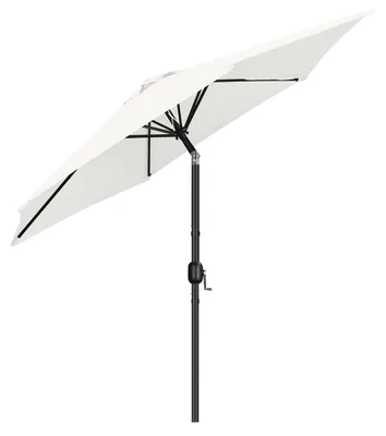 Produktbild von Schwebesonnenschirm Ampelschirm Sonnenschirm - Rund - Kurbel - UPF 50+ - Für Terrasse und Garten