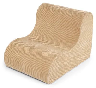 Produktbild von COSTWAY Sitzsack Sessel, geschwungenes Bodensofa, bequemer Bodenstuhl mit maschinenwaschbarem Bezug und Rutschfester Unterseite, Einzelsessel