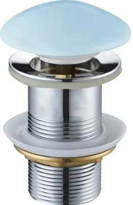 Immagine prodotto di Mexen tappo click-clack rotondo, blu ceramico opaco - 79910-49