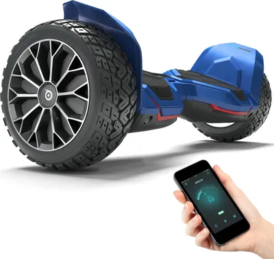Produktbild von Bluewheel Hoverboard HX510_BLUE - 8.5" Vollgummireifen - LED-Scheinwerfer