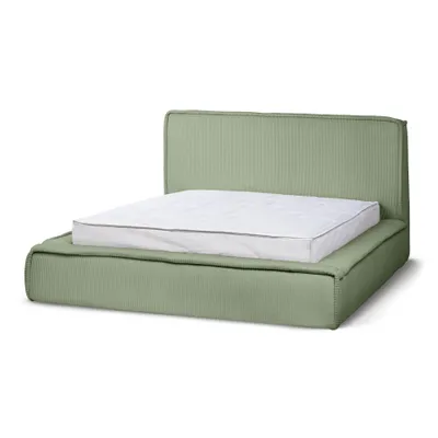 Immagine prodotto di Letto imbottito con contenitore Gryby 120x200 - Letto imbottito Midas + contenitore + telaio