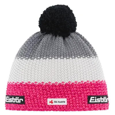 Zdjęcie produktu dla Eisbär Star Pompon SKA Beanie Flecked Pink/White/Grey UNI Czapka