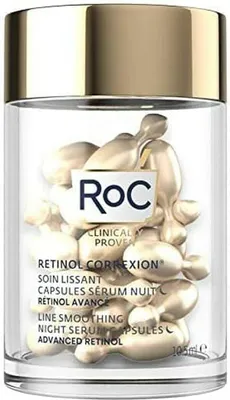 Produktbild von Sérum Facial Roc Linie Glättung Retinol Noche 30 Cápsulas