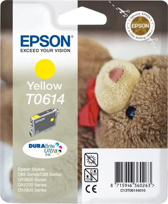 Immagine prodotto di Epson C13T06144010 Epson Tintenpatrone giallo DURABrite Ultra Ink T 061 T 0614