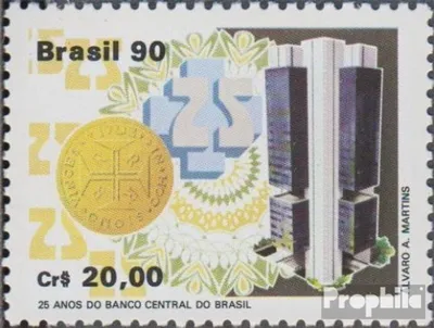 Produktbild von Briefmarken Brasilien 1990 Mi 2350 (kompl.Ausg.) postfrisch Staatszentralbank