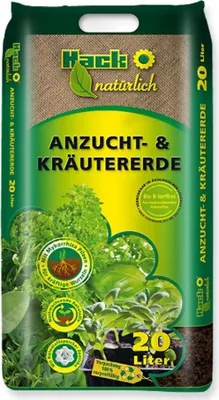 Produktbild von HACK Anzucht- & Kräutererde 20 Liter