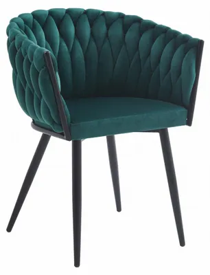 Imagen del producto de Sillón Orion de Terciopelo Verde Esmeralda