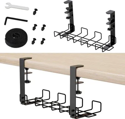 Obrázek produktu pro Kovový organizér kabelů, 38 cm, pro kabely a konektory
