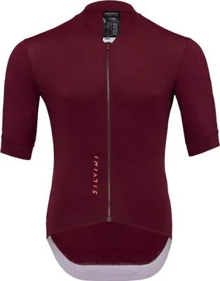 Obrázok produktu pre Pánske krátke tričko Silvini Trafoi MD2401, červená farba merlot, veľkosť M, 3124-MD2401-22223