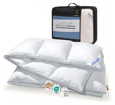 Produktbild von Winter Außensteg Bettdecke Daunendecke 1100g premium Daunen 135x200