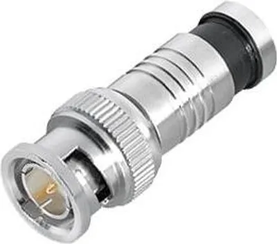 Produktbild von BNC-Kompressionsstecker für Kabel-Ø 7,0 mm vernickelt
