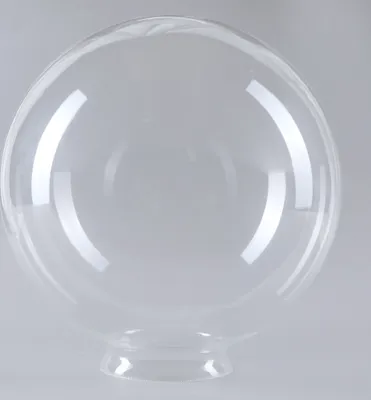 Produktbild von Kugelglas Lampenglas Ø 250mm Klarglas Ersatzglas rund Leuchtenglas Glaskugel für E27 Lampenschirm