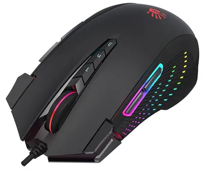 Produktbild von A4TECH BLOODY J90S Stone Black RGB USB-Maus (Aktiviert)