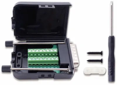 Immagine prodotto di QUADRIOS, 2010C252, set modulare USB, D-Sub, spina, installazione orizzontale, numero di poli 15