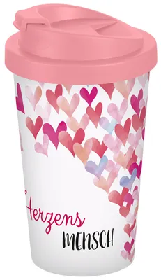 Zdjęcie produktu dla Kubek na kawę Herzensmensch 400ml
