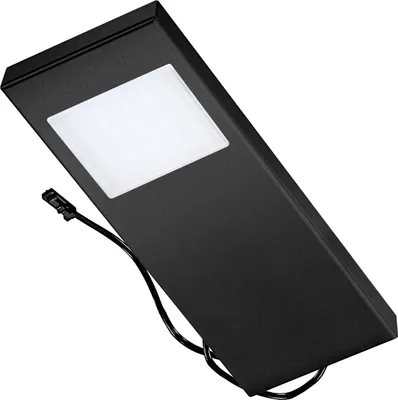 Produktbild von THEBO LED 91 Tadeo 1 in SCHWARZ - Einzelleuchte ohne Hauptschalter / Unterbauleuchten / Oberschrankleuchten