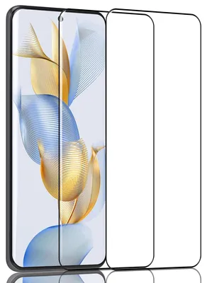 Produktbild von 2-Pack Honor 90 Displayschutzfolie - Gehärtetes Glas 9H - Super Qualität 3D