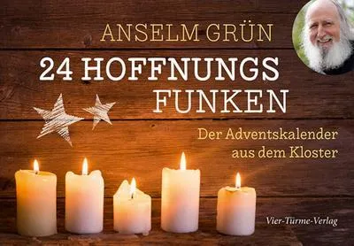 Produktbild von 24 Hoffnungsfunken: Der Adventskalender aus dem Kloster