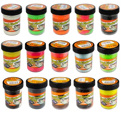 Produktbild von FTM Forellenteig 50g Kadaver schwimmend - Forellenpaste, Farbe:froschgrün
