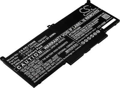 Produktbild von TECHTEK Laptop Akkus Kompatibel mit [DELL] CTOL7480-D1506CN, CTOL7480-D1706CN, Latitude 12 7000, Latitude 12 7290, Latitude 13 7000 7390, Latitude 13