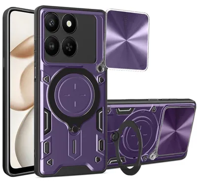 Obrázek produktu pro Techsuit – pouzdro CamGuard Pro pro Honor 400 Smart 5G / 400 Smart 4G / X7d 4G – fialové