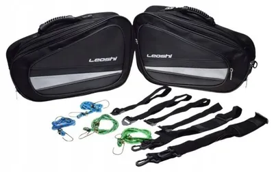 Produktbild von Leoshi 48L Motorrad-Satteltaschen für Gepäcktaschen