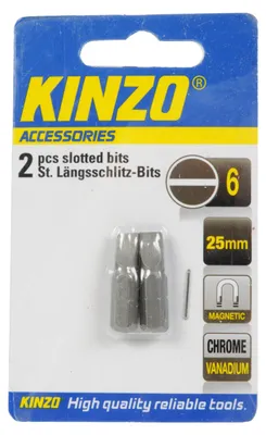 Imagen del producto de Brocas de 6 mm - 2 unidades, 25 mm - con imán