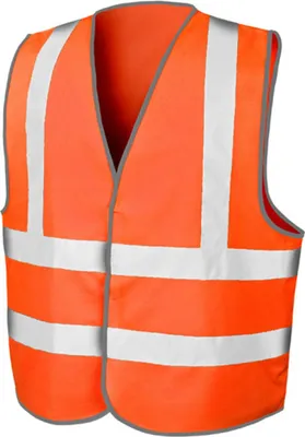 Produktbild von Result Core R201X | Herren Motorway Vest /  nach ISOEN20471:2013 - Farbe: Fluorescent Orange - Größe: S/M