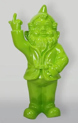 Obrázok produktu pre Casa Padrino XXL dekoratívna socha záhradný trpaslík zelený v. 170 cm - Veľká záhradná postava