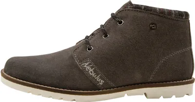 Zdjęcie produktu dla Nebulus skórzane buty zimowe męskie DUSKY z wełną merynosów, ciepłe buty z wełną merynosów, skórzane buty, P1007 - męskie, ciemnoszary, 43