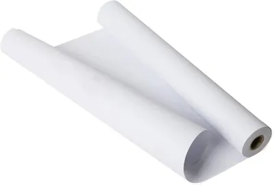 Produktbild von Weißes Zeichenpapier, Rolle, 30 cm x 15 m, weißes Papier, 70 g/m², Papierrolle für Kinder