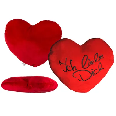 Obrázok produktu pre OOTB Červené plyšové srdce I love you cca 60 cm