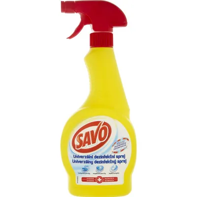 Zdjęcie produktu dla Savo, Uniwersalny środek dezynfekujący w sprayu, 500 ml