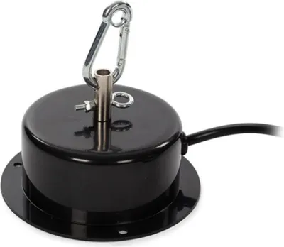 Image de Moteur Pour Boule à Facettes - 3 Tpm - 220-240 V~ -  Noir