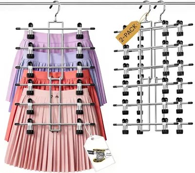 Imagen del producto de Ganchos de acero inoxidable, 6 unidades, para puertas de hasta 3,8 cm de grosor, ideales para colgar ropa