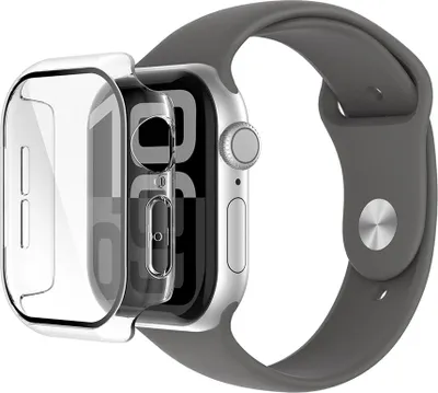 Image de Belkin Temp.Curve 2in1 360 antib Displ.Apple Watch 10, 42mm trans
